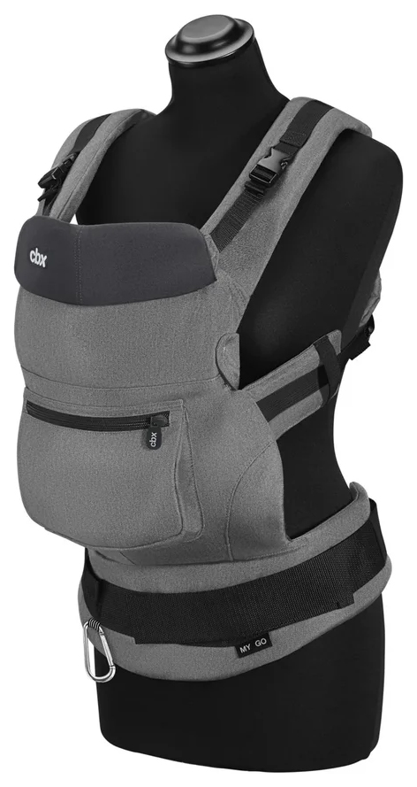 фото Cbx рюкзак-переноска my.go comfy grey cybex