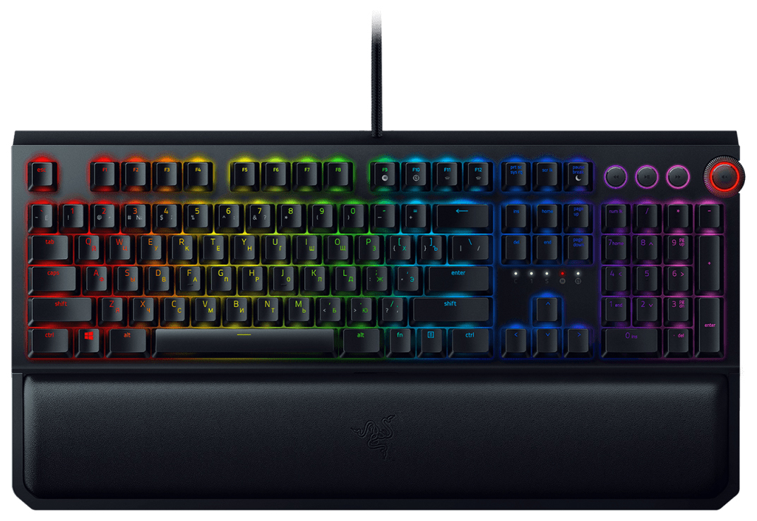 

Игровая клавиатура Razer BlackWidow Elite Black (RZ03-02621100-R3R1), BlackWidow Elite