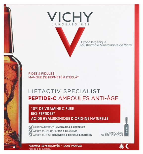 Купить Сыворотка для лица Vichy Liftactiv Specialist Peptide-C 1, 8 мл х 30 шт.