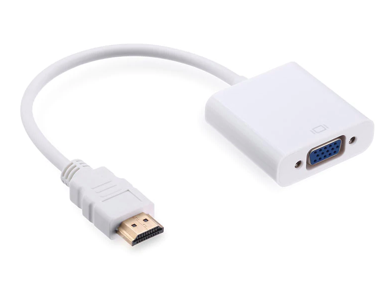 фото Адаптер 2emarket hdmi-vga, m-f white (3487)