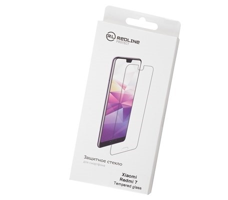 

Защитное стекло Red Line для Xiaomi Redmi 7, для Xiaomi Redmi 7