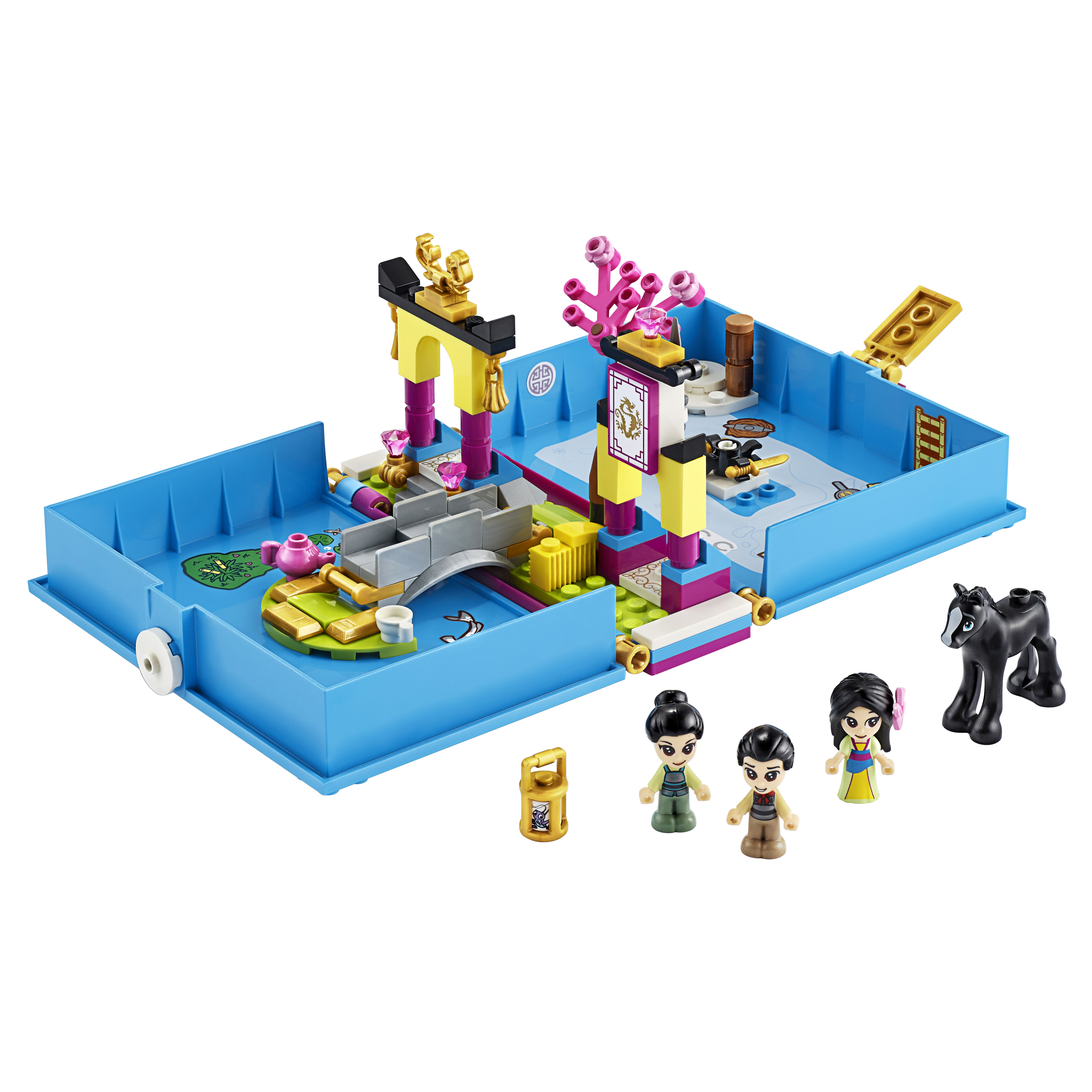 Конструктор LEGO Disney Princess 43174 Книга сказочных приключений Мулан конструктор lego gabby s dollhouse вечеринка в саду феи китти 10787