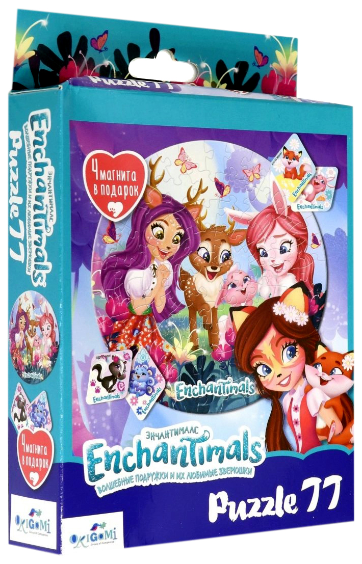 

Пазл Origami enchantimals 77 деталей