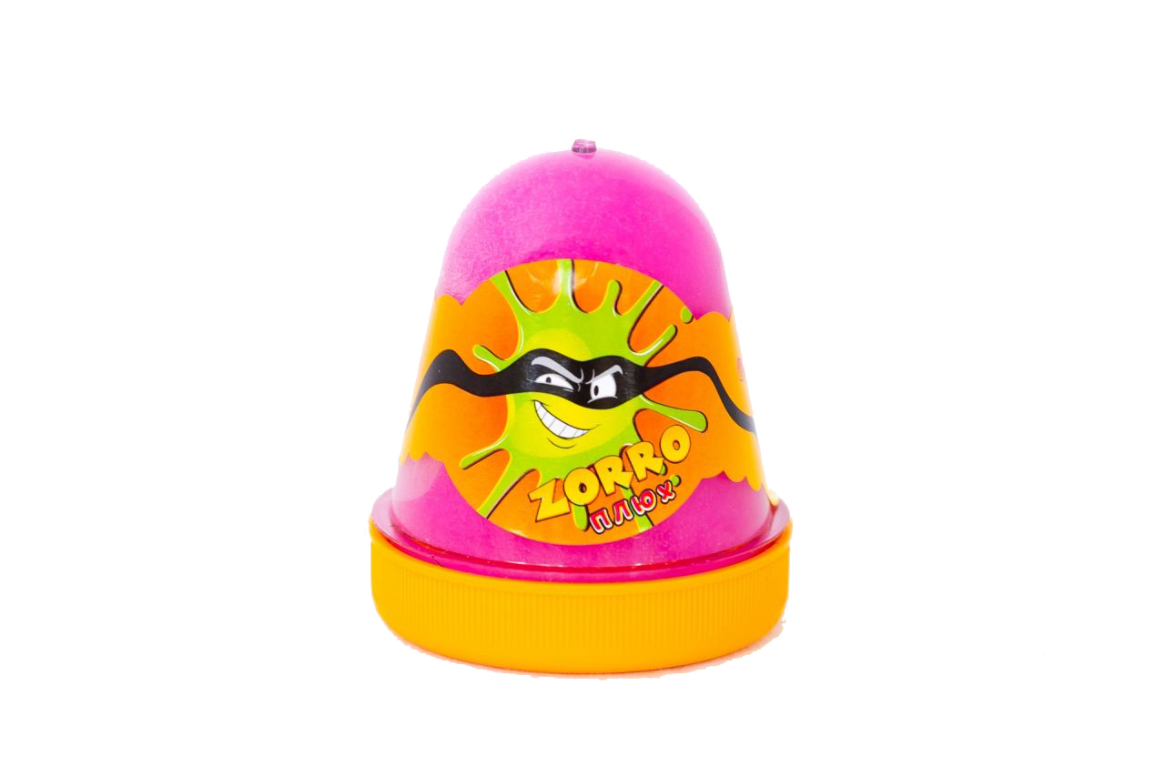 

Слайм ПЛЮХ 0380 ZORRO розовый, 130 г