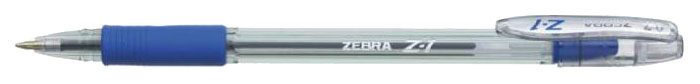 Ручка шариковая Zebra Z-1, синяя, 0,7 мм, 1 шт.