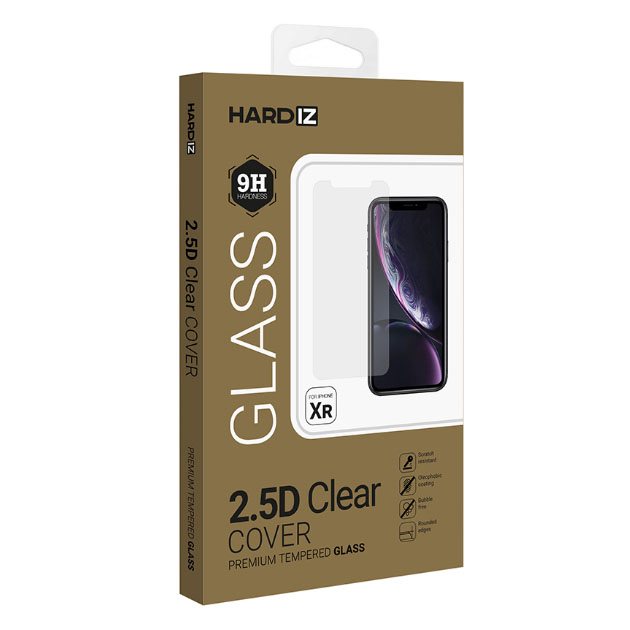 фото Защитное стекло hardiz 2.5d clear cover premium glass для iphone xr transparent