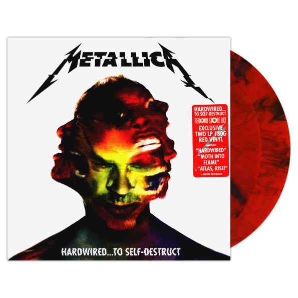 фото Metallica hardwired,,,to self-destruct (coloured vinyl)(2lp) blackened recordings