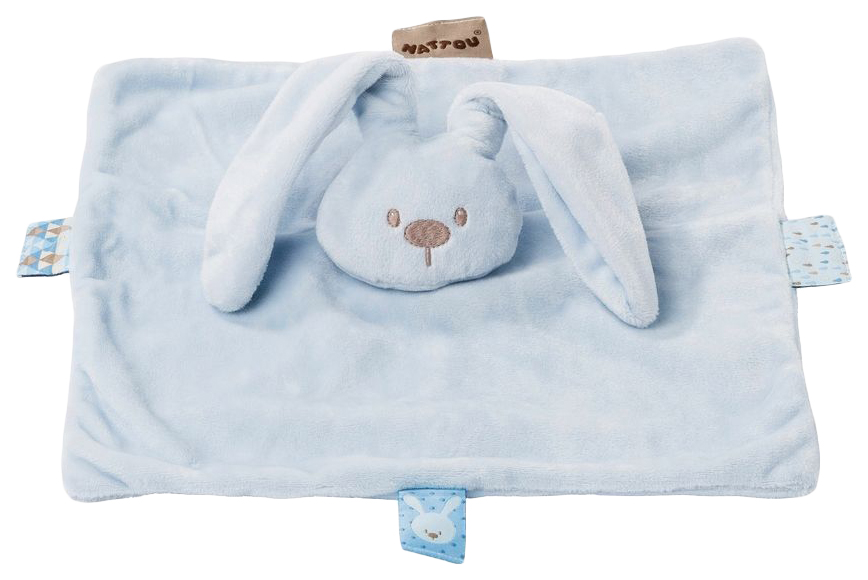 фото Игрушка мягкая nattou doudou (наттоу дуду) lapidou кролик sky blue 878098