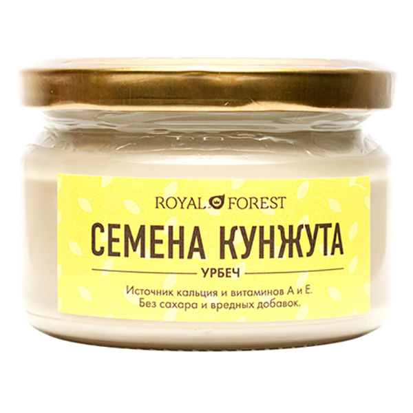 

Урбеч Royal Forest из белого кунжута 200 г