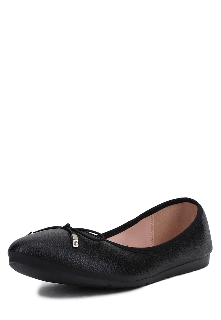 

Балетки женские T.Taccardi 28406060 черные 39 RU, Черный, 28406060