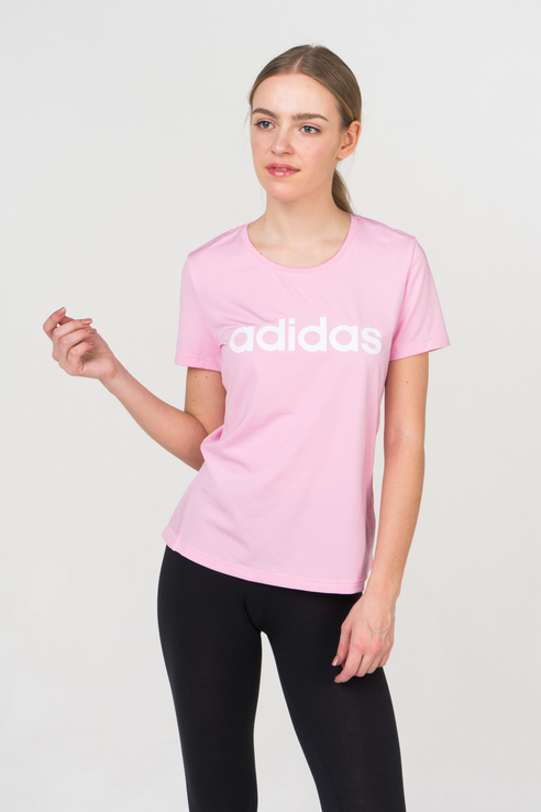 

Футболка женская Adidas DU2081 розовая S, DU2081