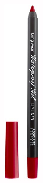 фото Карандаш для губ absolute new york waterproof gel lip liner тон nfb74 red hot 1,1 г