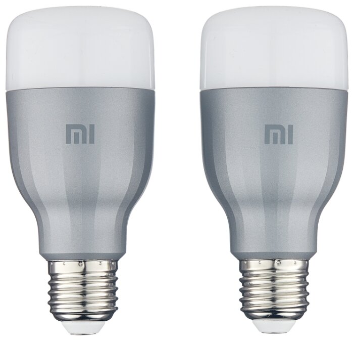 Комплект умных ламп Xiaomi Mi Led Smart Bulb E27 10Вт (X26110)