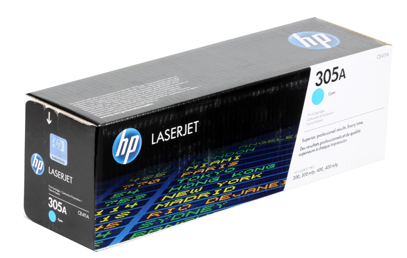

Картридж для лазерного принтера HP 305A (CE411A) голубой, оригинал, CE411A