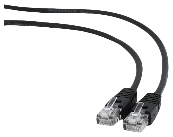 фото Кабель cablexpert rj45-rj45, m-m 3м black (pp12-3m/bk)