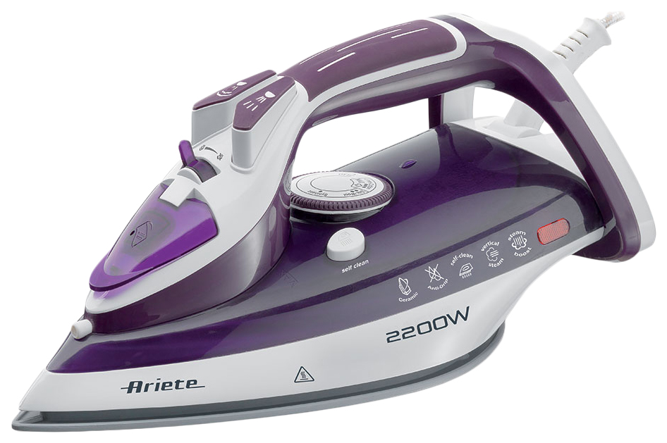 Утюг Ariete SteamIron 6243 White/Purple утюг с парогенератором ariete