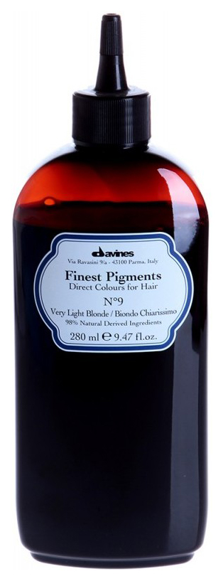 

Краска для волос Davines Finest Pigments №9 Очень светлый блонд 280 мл