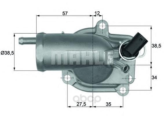 фото Термоcтат mahle/knecht th987