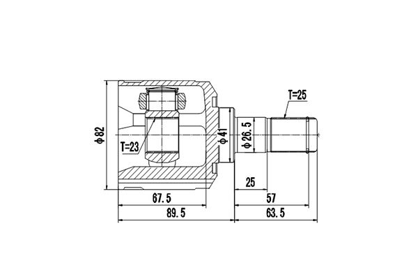 

Шрус DYNAMATRIX DCV624008