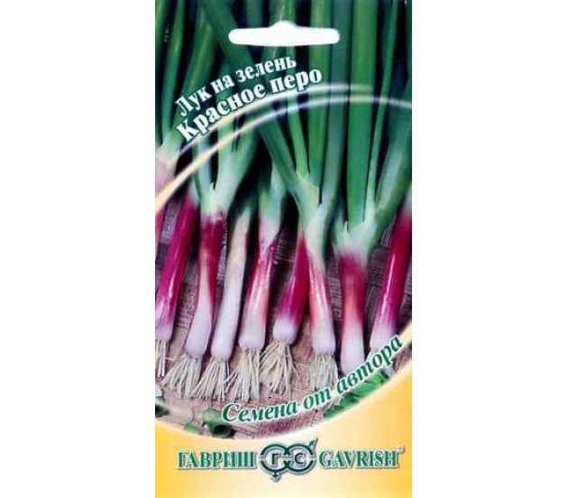 

Семена Лук на зелень Красное перо, 1 г, Гавриш, 55024