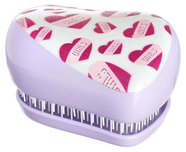 фото Расческа tangle teezer compact styler girl power сиреневый розовый