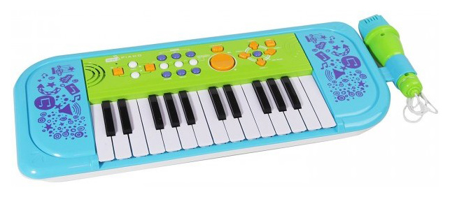 

Синтезатор игрушечный Potex Starz SingAlong Piano синий 25 клавиш