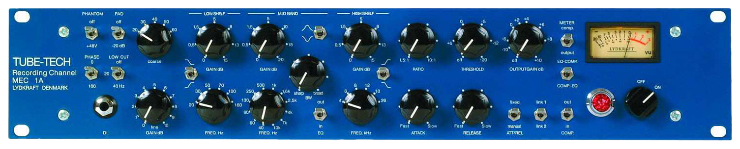 

Ламповый микрофонный процессор Tube-Tech MEC 1A, MEC 1A