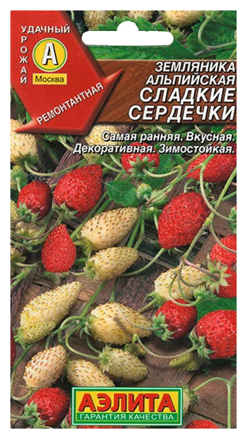 

Семена земляника Аэлита Сладкие сердечки 53548 1 уп.