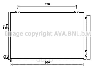 

Pадиатор кондиционера Toyota RAV4 12 Ava TO5679D