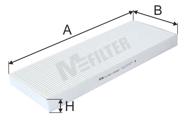 

Фильтр воздушный салона MFILTER K 9048