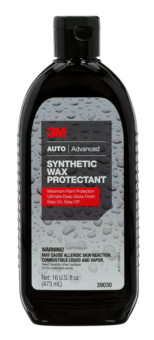 фото Защитная автополироль (воск) 3m synthetic wax protectant 39030 0,473 л