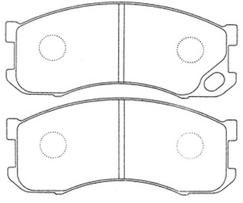 

Тормозные колодки дисковые FIT FP3130