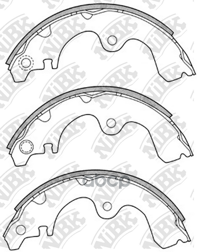 

Комплект тормозных колодок NiBK FN2321
