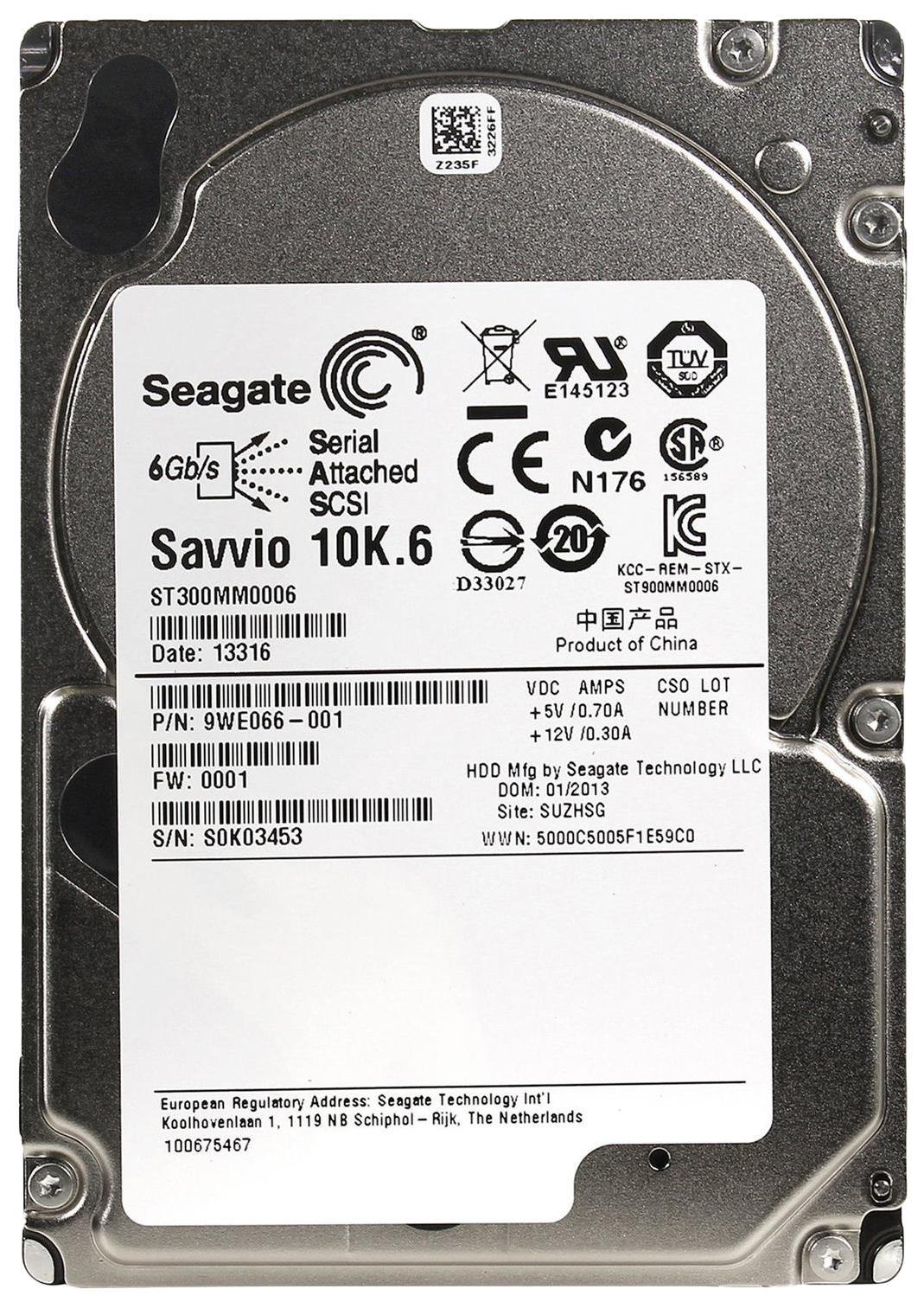 фото Внутренний жесткий диск seagate enterprise performance 10k 300gb (st300mm0006)