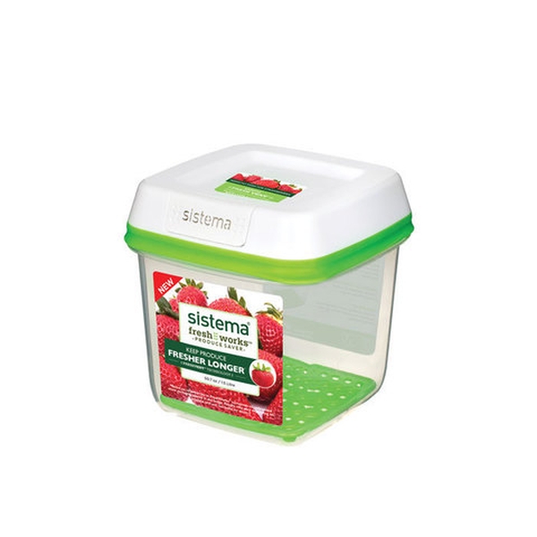 

Sistema Контейнер квадратный FreshWorks 1,5 л, Белый