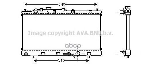 фото Радиатор охлаждения ava quality cooling mz2152