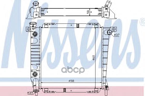 

Радиатор охлаждения Nissens 620671