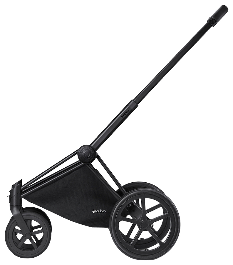Шасси Cybex Priam Matt Black с колесами Trekking