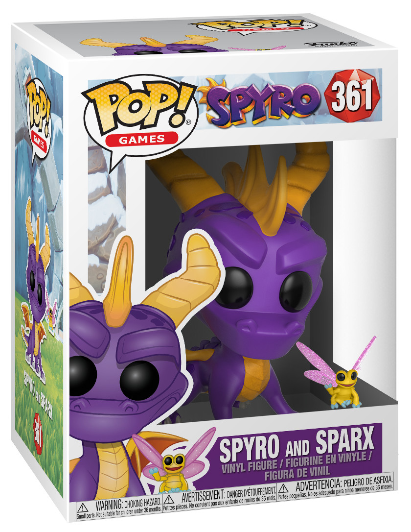 

Фигурка Funko POP! Games Spyro: Spyro & Sparx