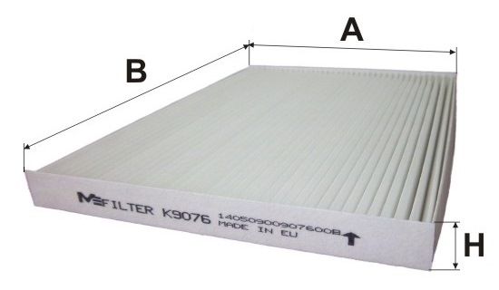 

Фильтр салона MFILTER K 9076