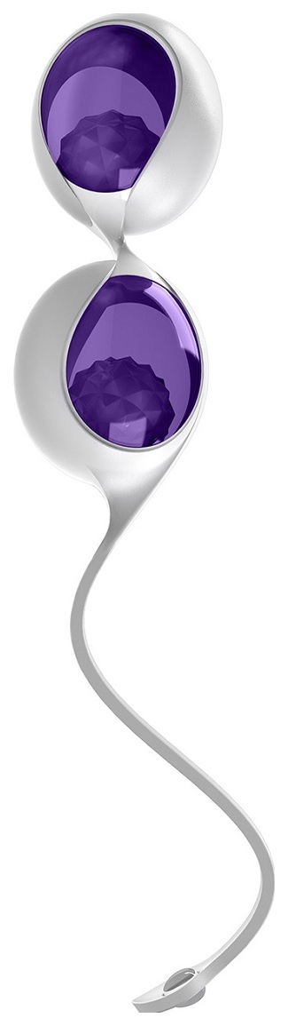 Ежевичные вагинальные шарики L1 со сменными бусинами серого цвета