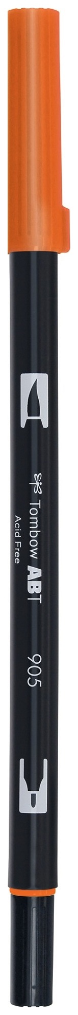 

Брашпен Tombow ABT Dual Brush Pen 905 красный