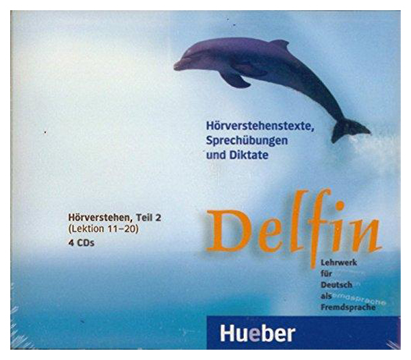 фото Книга delfin - 4 audio-cds, hrverstehen, teil 2 lekt, 11–20 - (lehrwerk fr deutsch als ... hueber