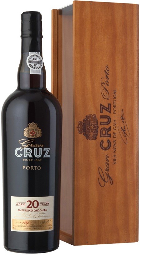 

Портвейн Porto Gran Cruz 20 Years Old in wooden box