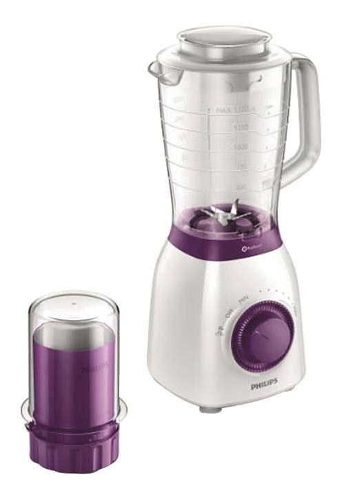 фото Блендер philips viva collection hr2163/00 white/purple