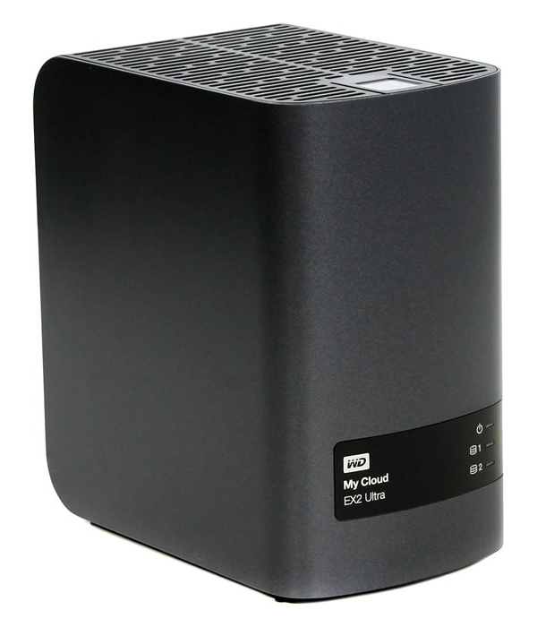 

Сетевое хранилище данных WD My Cloud EX2 Ultra Black (WDBSHB0000NCH-EEUE), EX2 Ultra