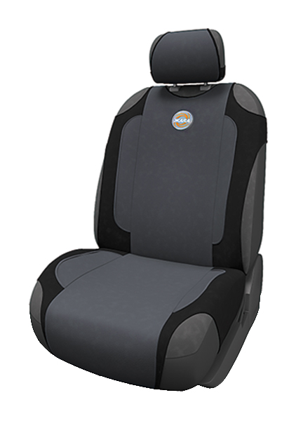 

Чехол-майка на сиденье Autoprofi HOT HOT-650 BK/D.GY, hOT-650 BK/D.GY черный/темно-серый