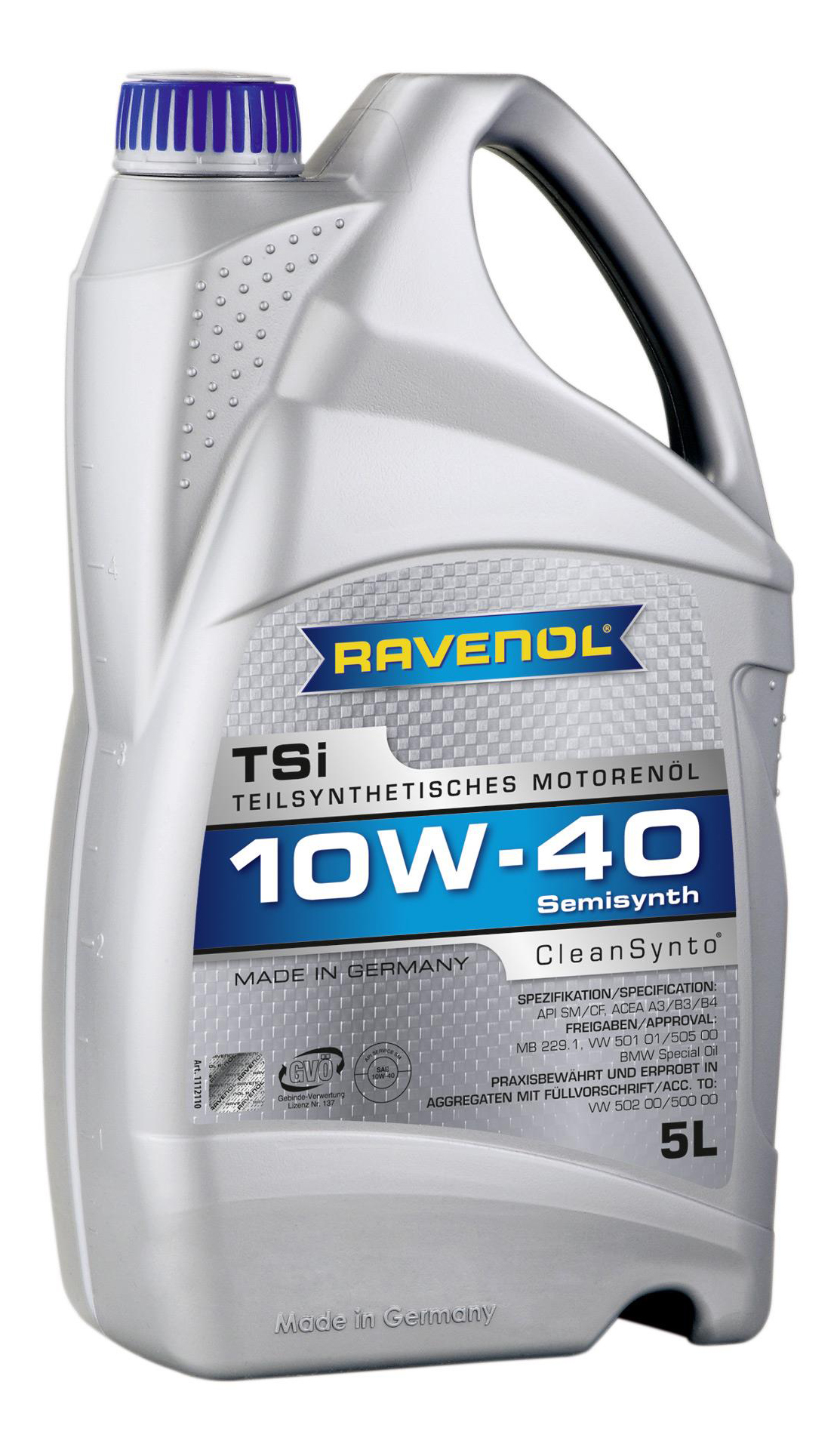 фото Моторное масло ravenol tsi sae 10w-40 5л