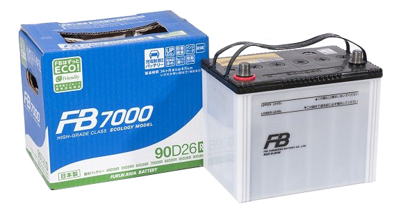 Аккумулятор автомобильный  Furukawa Battery FB 7000 90D26L 73 Ач