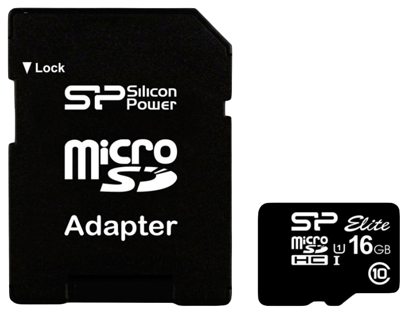 фото Карта памяти silicon power micro sdhc elite sp016gbsthbu1v10-sp 16gb